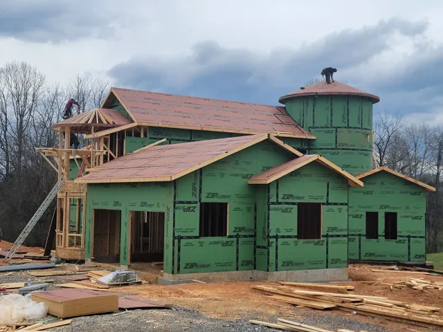 New roof installations project photograph