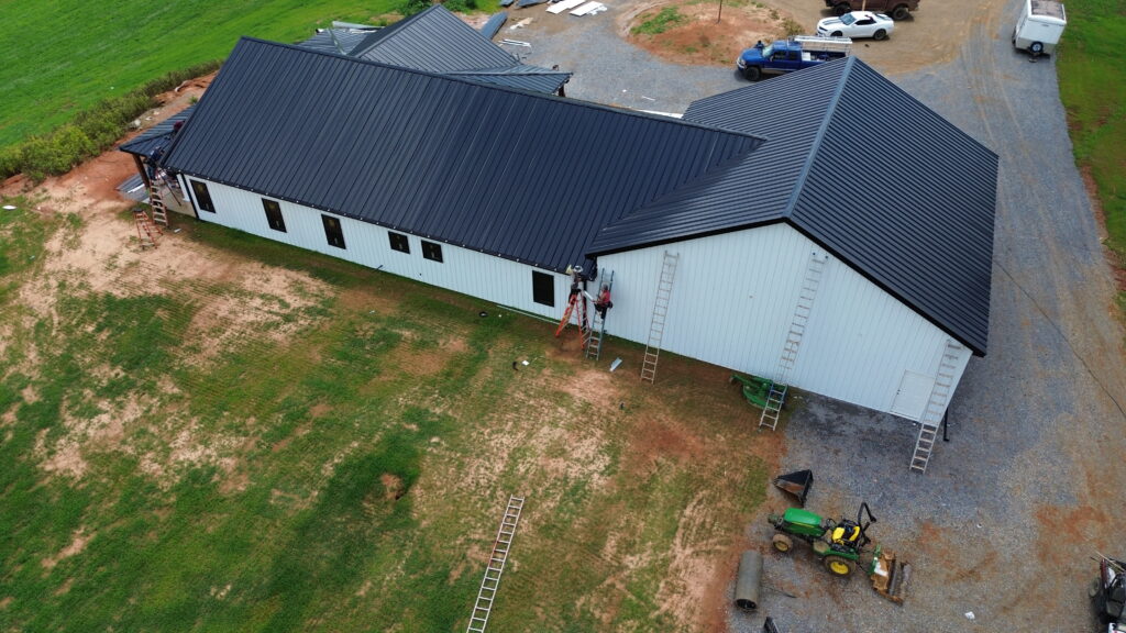 Amado Morales Roof -Client Drone Pictures